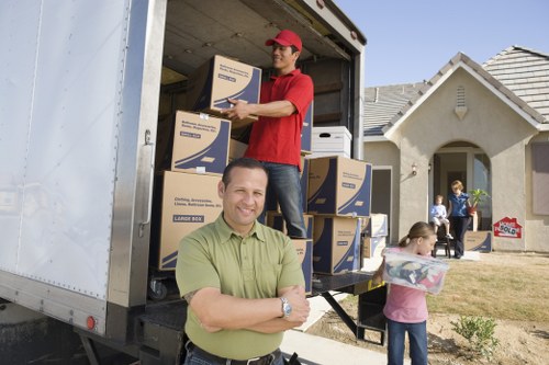 Eco-friendly moving practices with a van in London