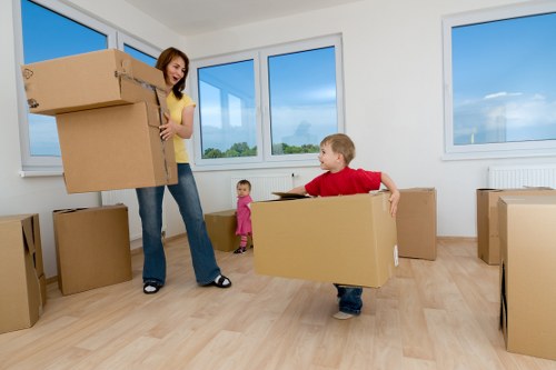 Local movers navigating London streets