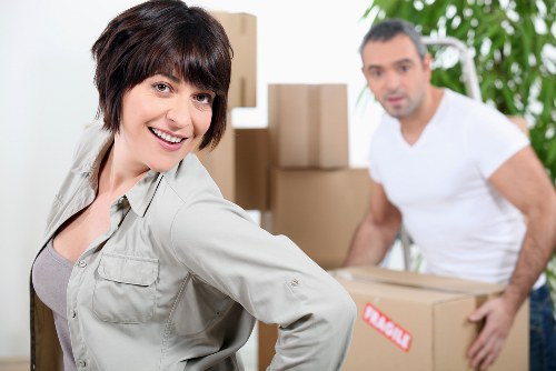 Professional furniture removal team in London