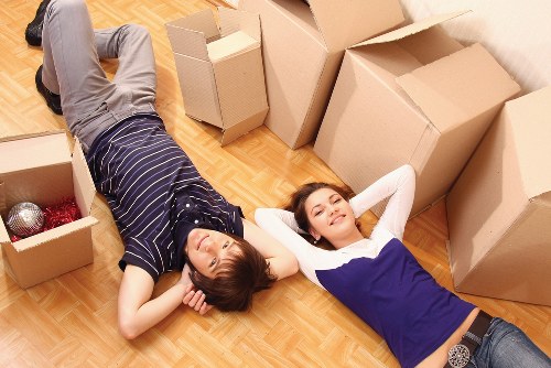 Commercial moving with man and van